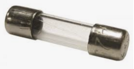 Glas zekering 5x20mm --> 6,3A