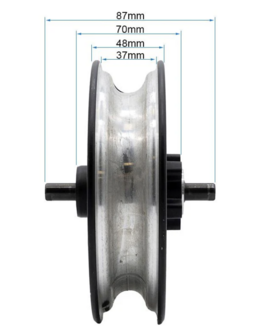 Originele velg voor Wispeed T850 elektrische step