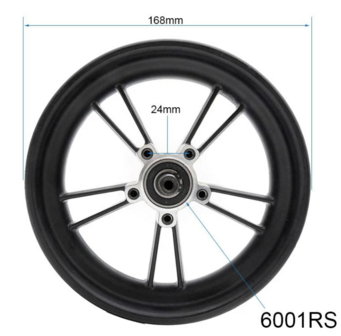 Originele velg voor Wispeed T850 elektrische step