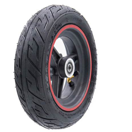 Compleet wiel (Rood) voor elektrische step 6.5 "/B50 voor smartgyro speedway & Rockway 