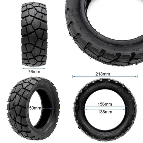 Tubeless Off-road band Kugoo G2 Pro 9×3.0-5.5 Elektrische step