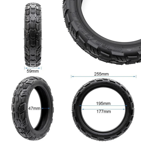 Tubeless Off-road band 60/70-7 voor Xiaomi Mi4 pro (1st gen) & Mi4 Elektrische step