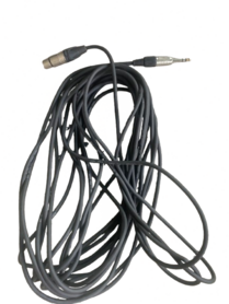 XLR female to stereo jack  10m (2e hands)