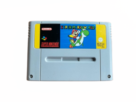 Nintendo Snes (Super Nintendo) Original game Super Mario World  ("Onderdelen 2e hands)